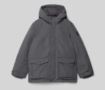 Regular Fit Parka mit Zweiwege-Reißverschluss