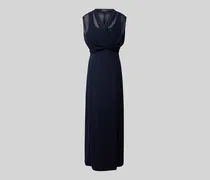 Abendkleid in Wickel-Optik