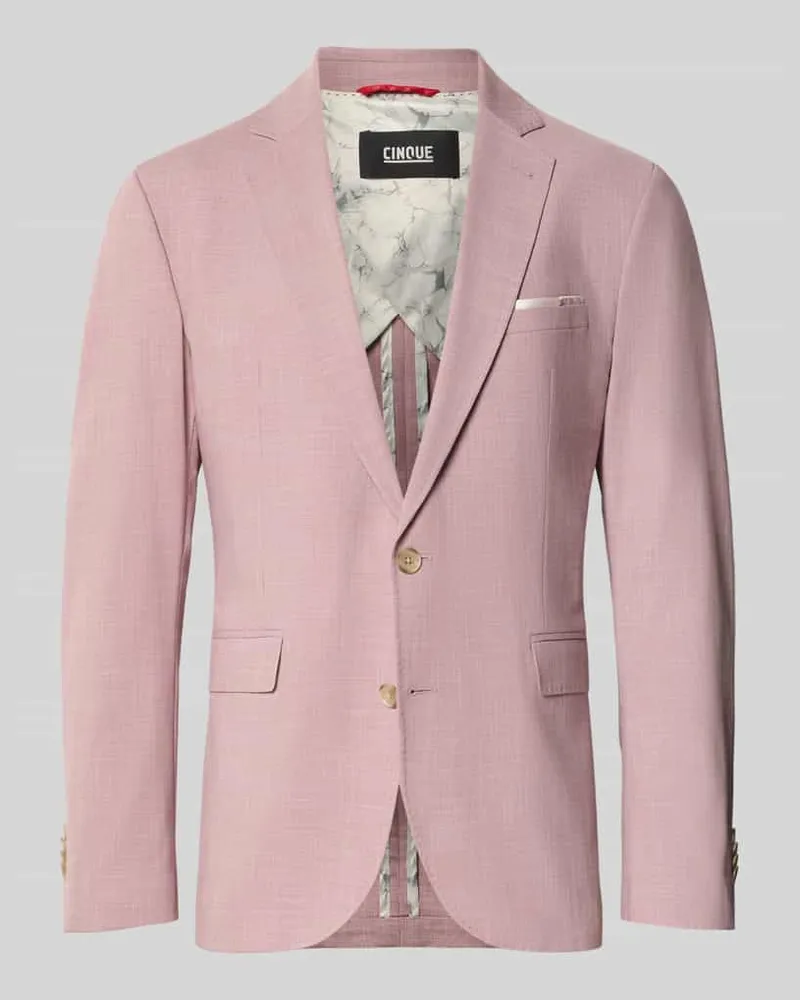 cinque Regular Fit Sakko mit Reverskragen Modell 'Data Altrosa