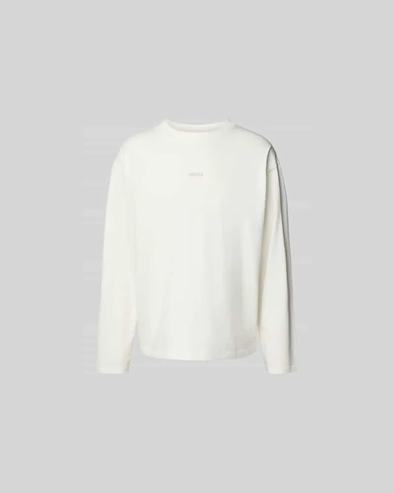 Won Hundred Longsleeve aus reiner Baumwolle Weiss