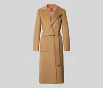 Regular Fit Wollmantel mit Reverskragen Modell 'RUNAWAY