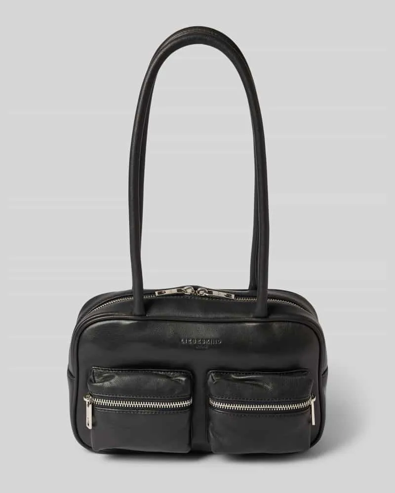 Liebeskind Shoulder Bag mit Logo-Prägung Modell 'Jil Black