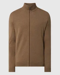 Selected Homme Strickjacke aus Pima-Baumwolle Modell 'Berg Sand