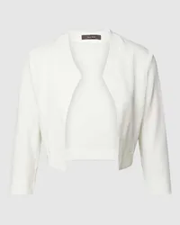 Vera Mont Bolero mit offener Vorderseite Offwhite