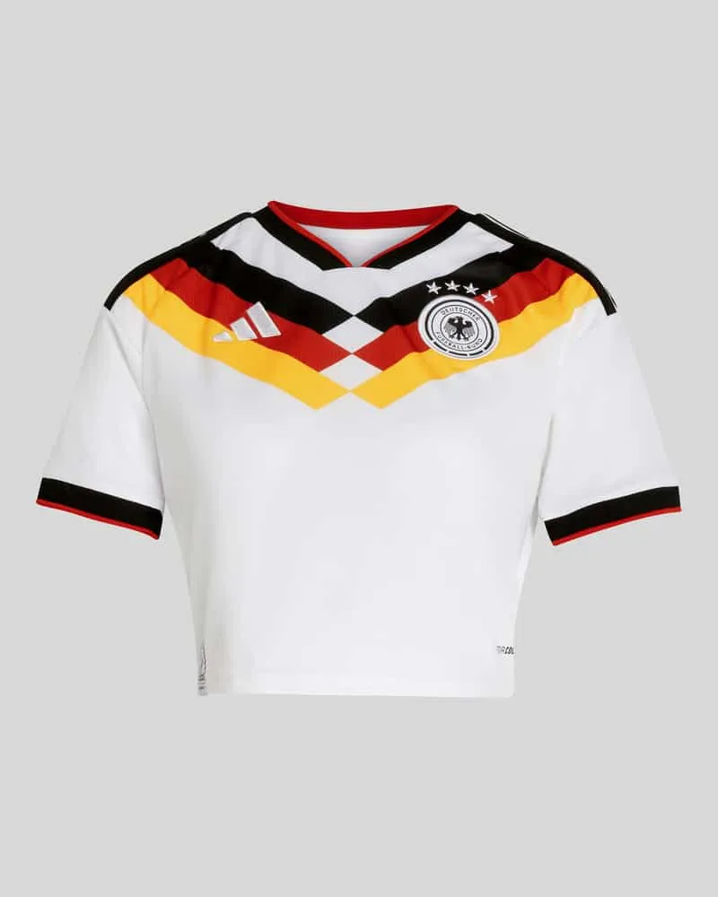 adidas Regular Fit T-Shirt mit Label Stitching Weiss