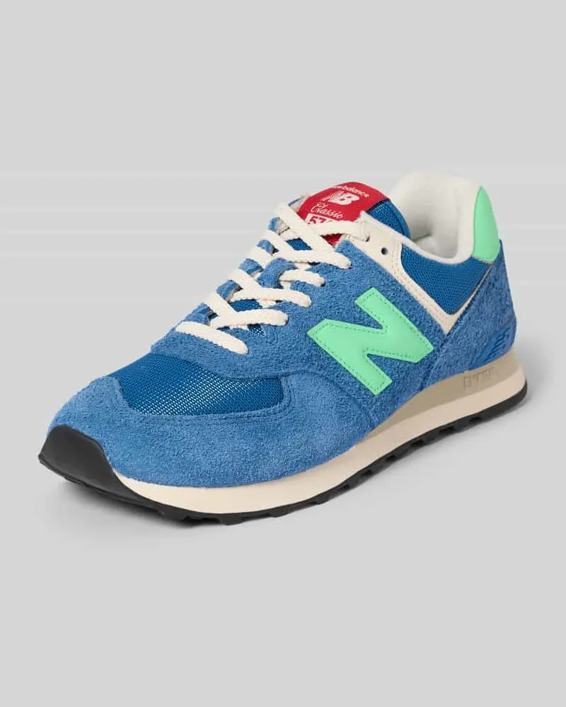 New Balance Sneaker mit Label-Details Modell 'U574 Hellblau