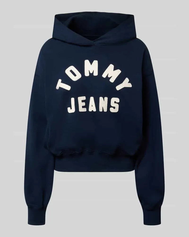 Tommy Hilfiger Regular Fit Hoodie aus Baumwoll-Mix Marine