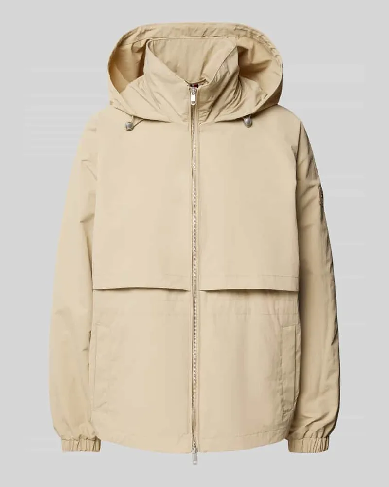Tommy Hilfiger Windbreaker mit Kapuze Sand