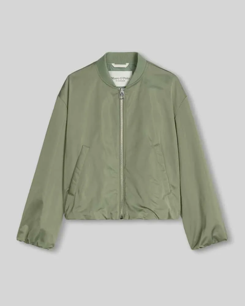 Marc O'Polo Regular Fit Blouson aus recyceltem Material Gruen