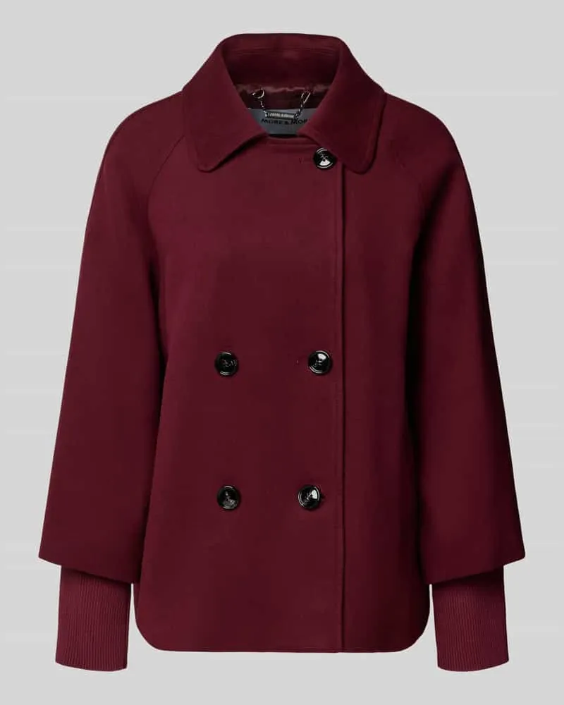 More & More Jacke mit Viskose-Anteil Bordeaux