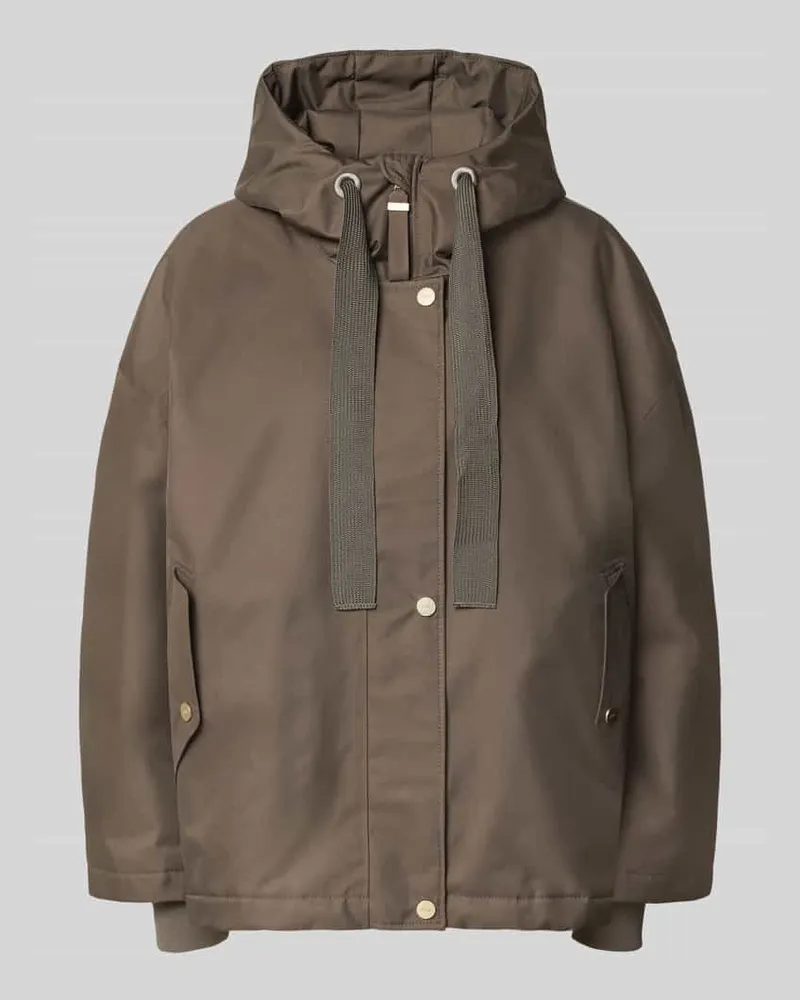 G-Lab Regular Fit Jacke mit Stehkragen Modell 'Rosie Taupe