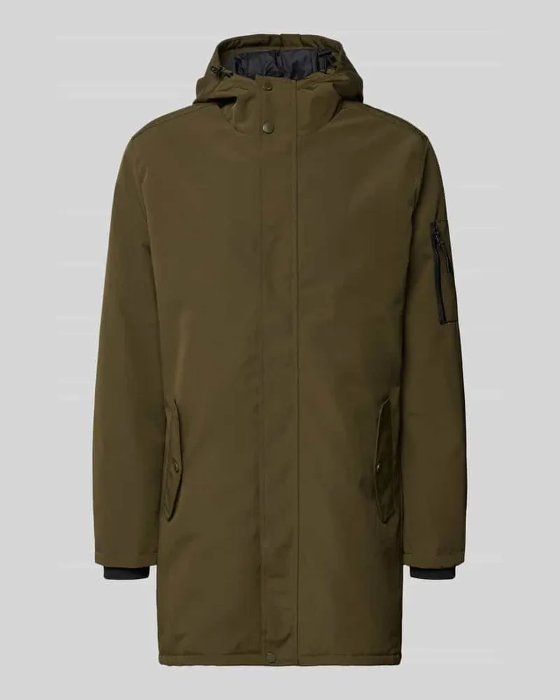 McNeal Jacke mit Kapuze Oliv