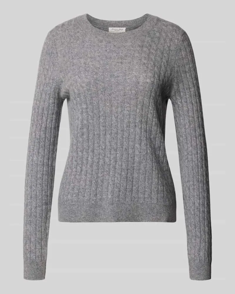 Christian Berg Strickpullover aus reinem Kaschmir Graphit