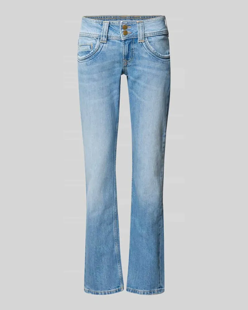 Pepe Jeans Slim Fit Jeans aus Baumwoll-Mix Sky