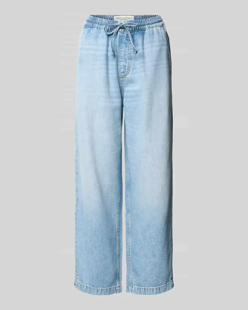 Marc O'Polo Loose Fit Jeans aus Lyocell-Baumwoll-Mix Blau