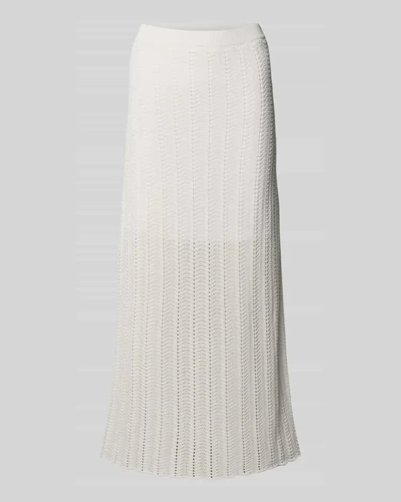 Rich&Royal Strickrock mit elastischem Bund Offwhite