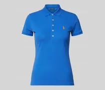 Poloshirt mit Label-Stitching Modell 'JULIE