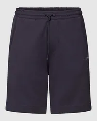 HUGO BOSS Shorts mit Label-Detail Marine