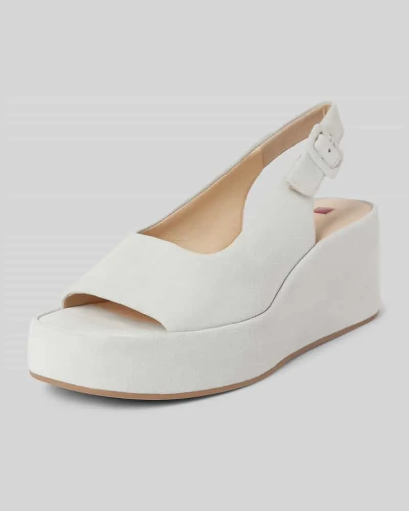 Högl Sandalette mit Plateausohle Hellblau