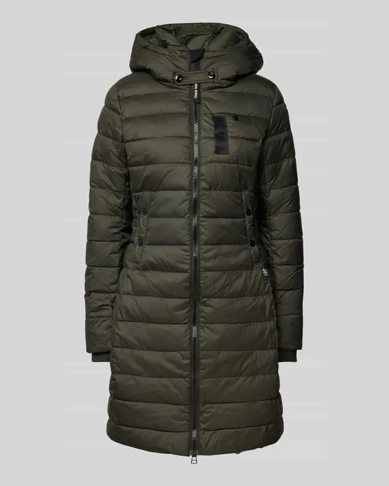 G-STAR RAW Steppmantel mit Kapuze Anthrazit