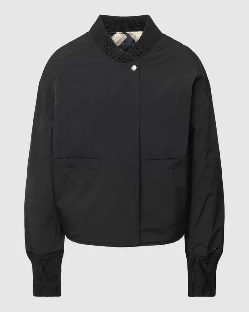 Tommy Hilfiger Wendejacke mit Stehkragen Black