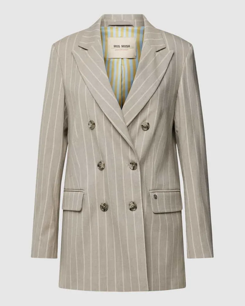 Mos Mosh Blazer mit Reverskragen Modell 'Milla Taupe