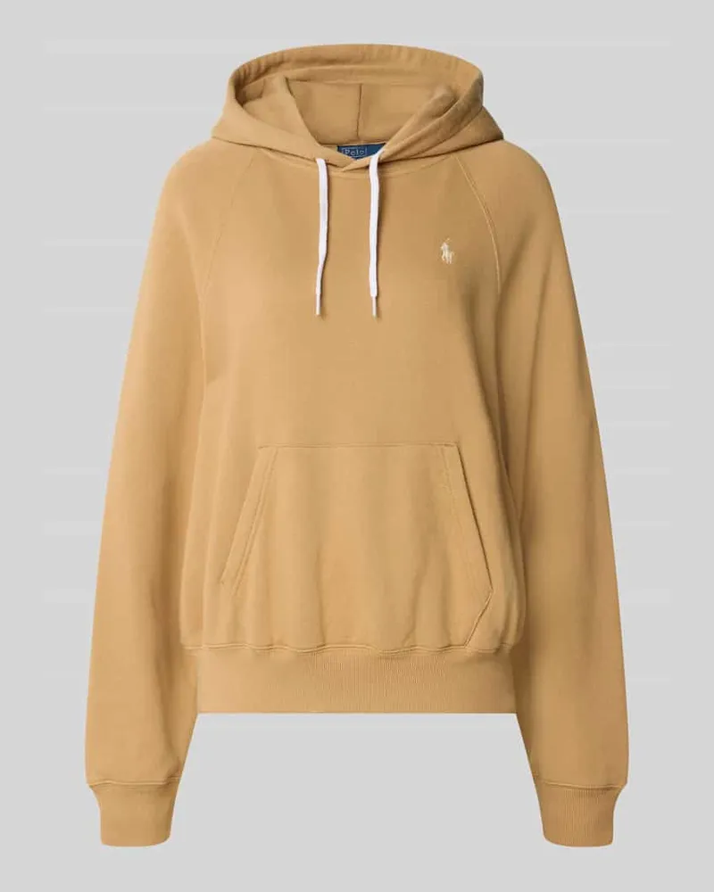 Ralph Lauren Comfort Fit Hoodie aus Baumwoll-Mix Camel