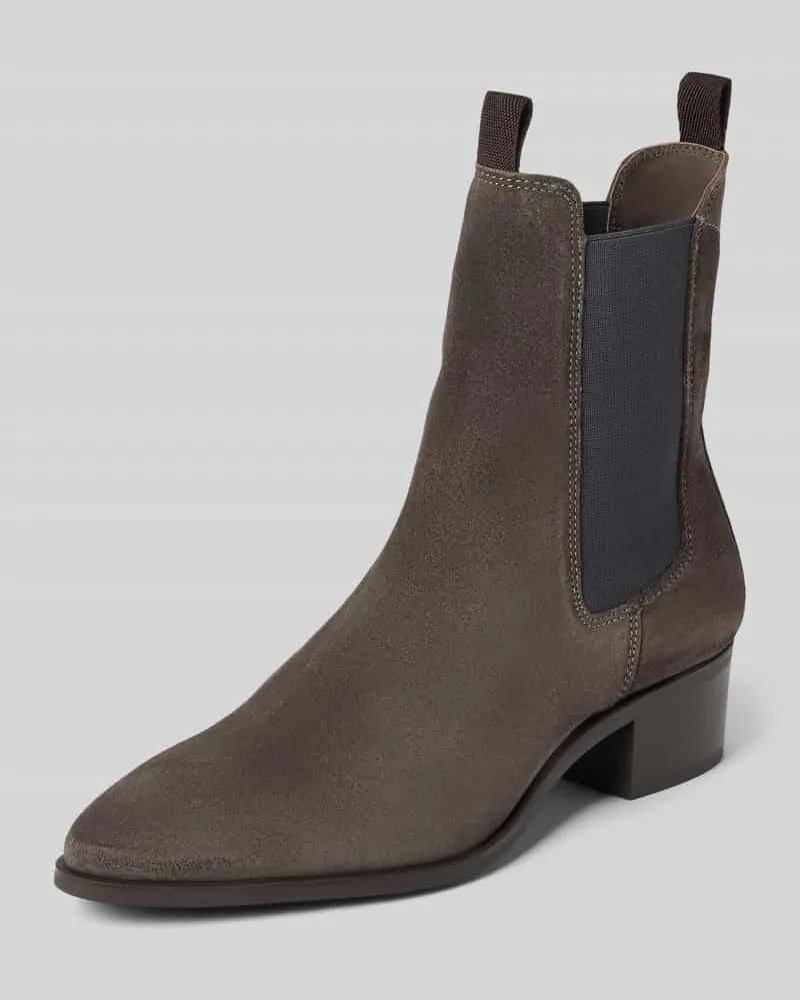 Gant Stiefeletten aus echtem Rindsleder Modell 'St Broomly Dunkelgrau