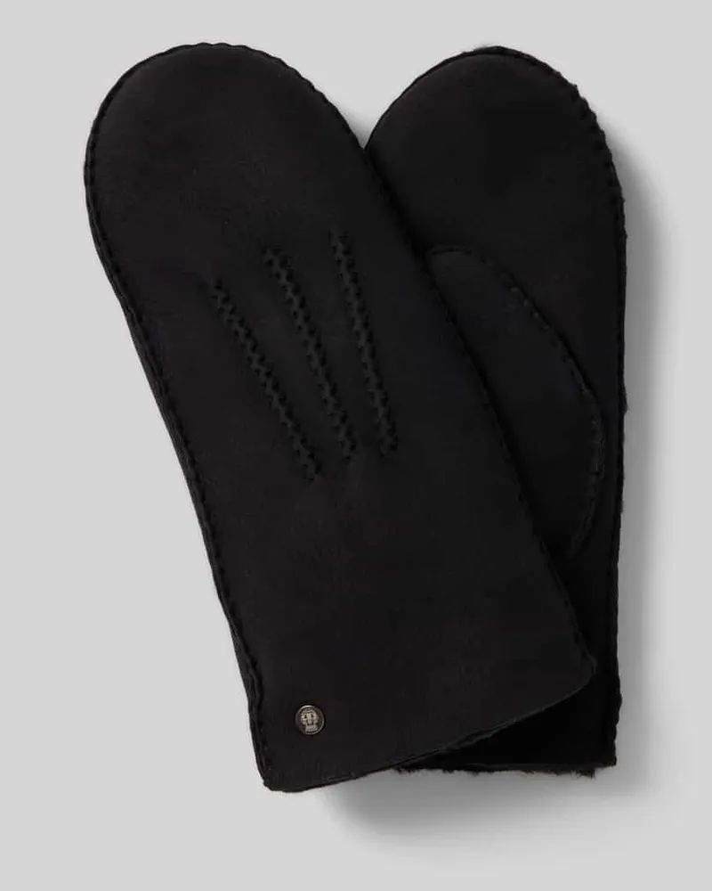 Roeckl Handschuhe aus Lammfell Modell 'OSLO Black