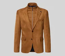 2-Knopf-Sakko mit Reißverschluss