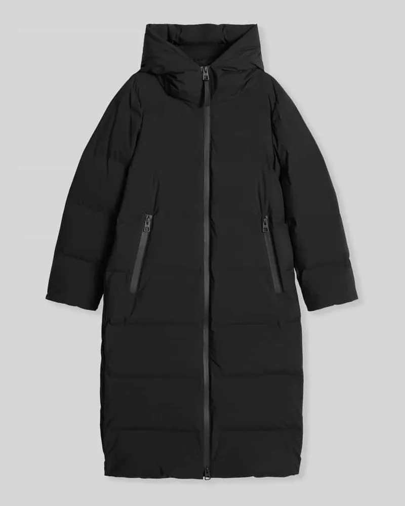 Marc O'Polo Regular Fit Daunenmantel mit Kapuze Black