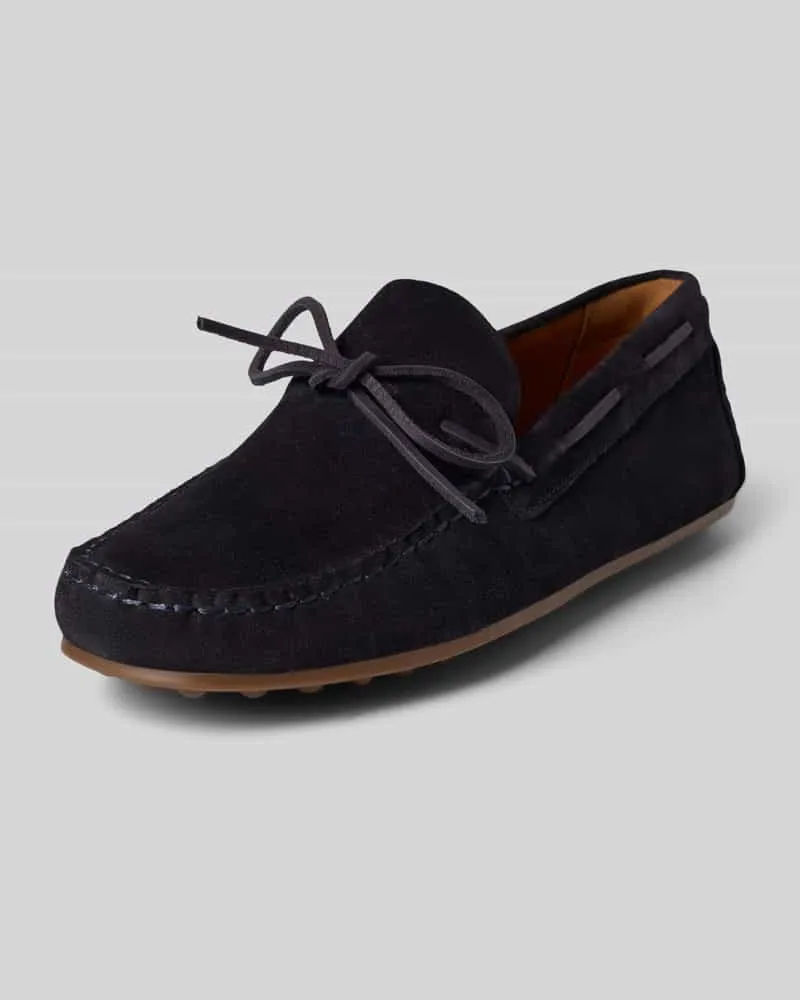 Vagabond Loafer aus echtem Veloursleder Modell 'LARISSA Dunkelblau
