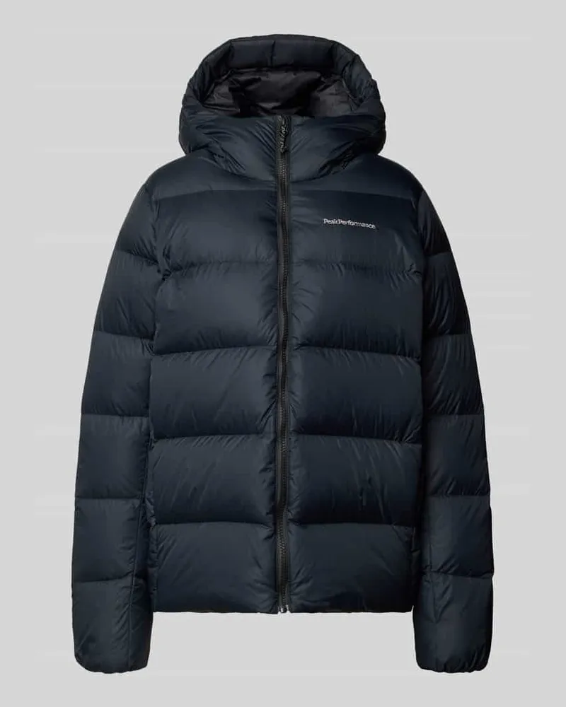 Peak Performance Steppjacke mit Label-Stitching Modell 'FROST DOWN Black