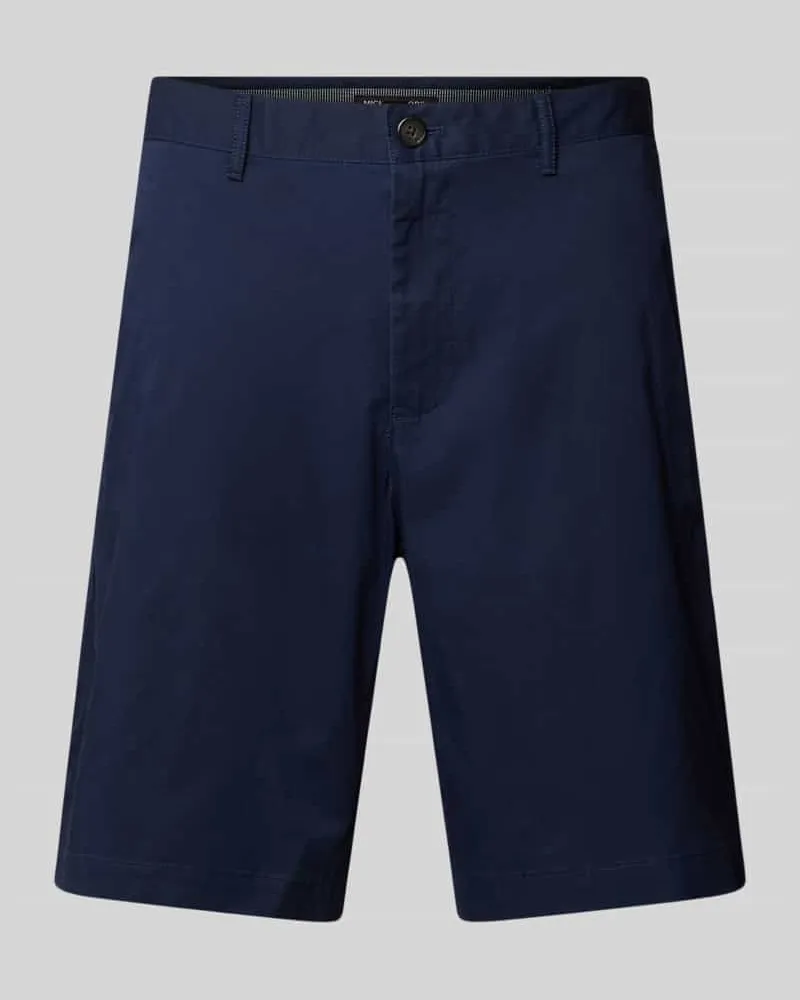 Michael Kors Regular Fit Shorts mit Gürtelschlaufen Marine