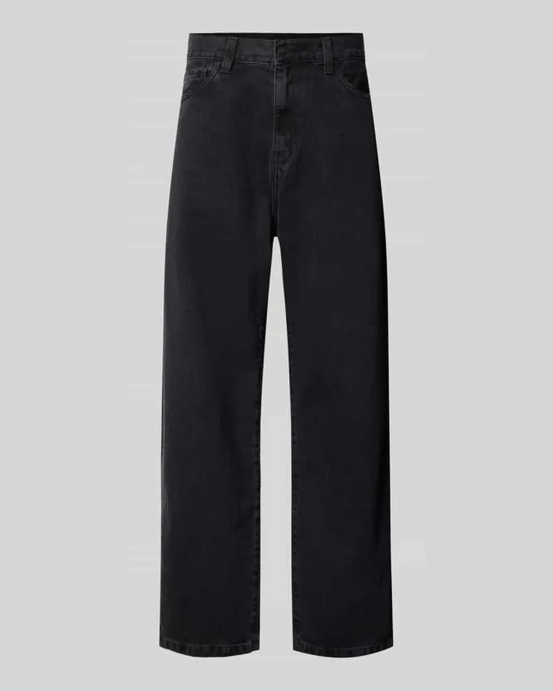 Carhartt WIP Straight Fit Jeans Modell 'LANDON Black
