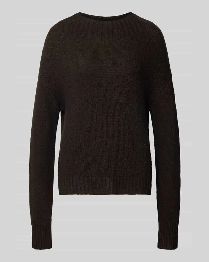 JOOP! Regular Fit Pullover mit Viskose-Woll-Anteil Modell 'Koulisa Schoko
