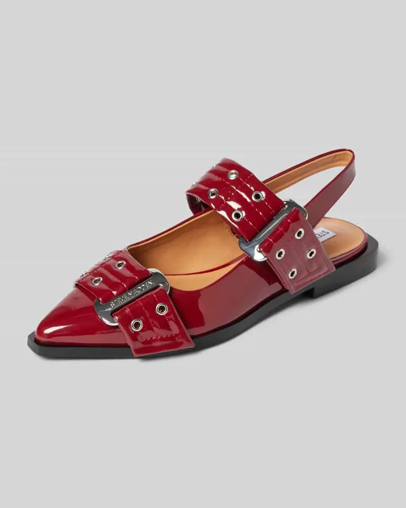 Steve Madden Ballerinas mit strukturierter Sohle Modell 'AVE Rot