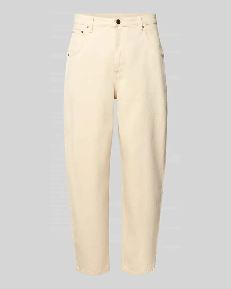 American Vintage Barrel Fit Jeans Modell 'SNOPDOG Ecru