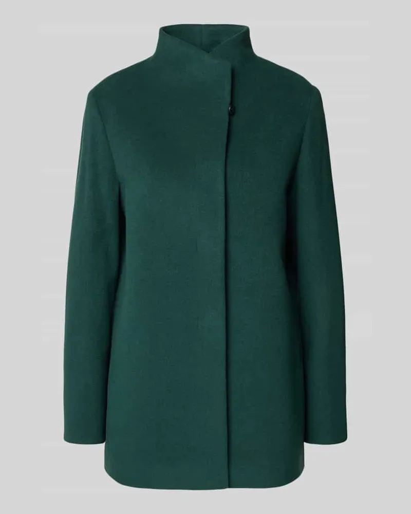 Cinzia Rocca Jacke mit Kaschmir-Anteil Dunkelgruen