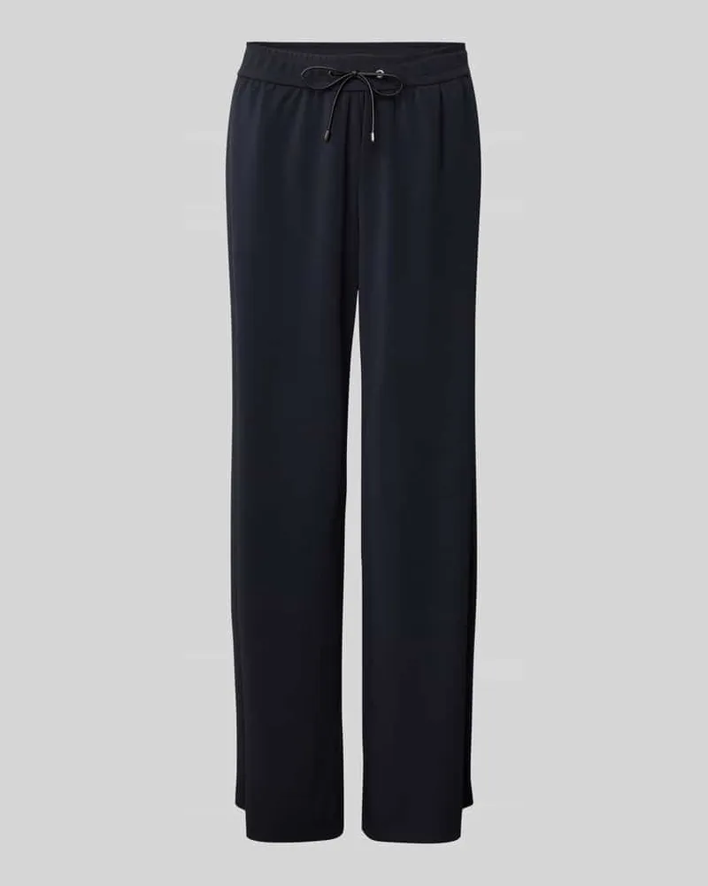 Marc Cain Sweatpants mit elastischem Bund Marine