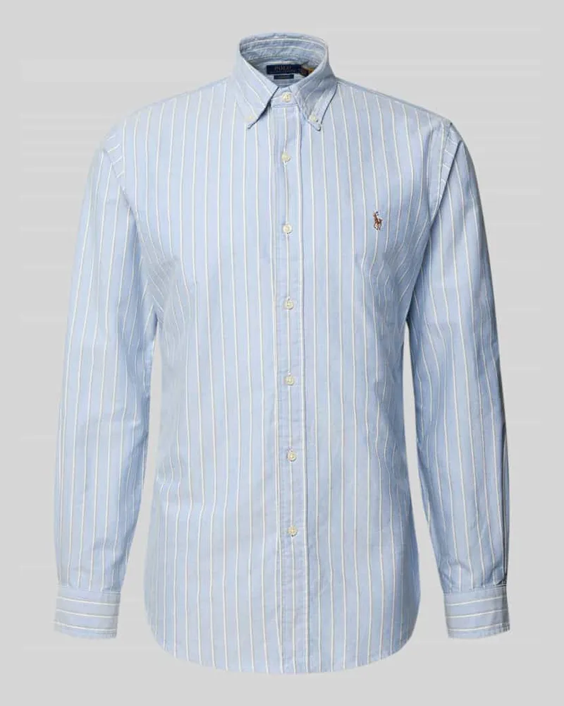 Ralph Lauren Freizeithemd mit Knopfleiste Bleu