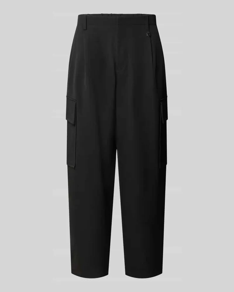 Antony Morato Baggy Fit Hose mit Cargotaschen Black