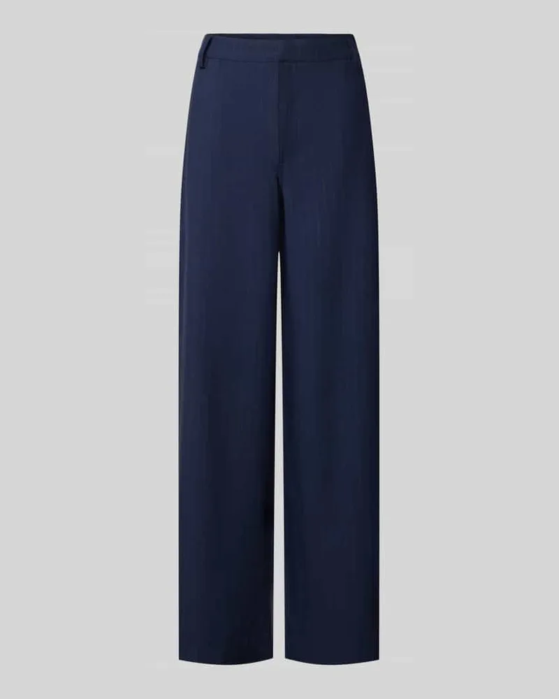 My Essential Wardrobe Stoffhose mit französischen Eingrifftaschen Modell 'Lana Dunkelblau