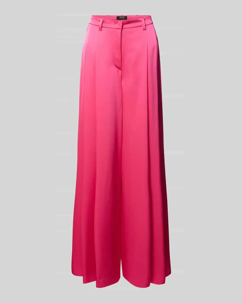 Marc Cain Stoffhose mit Biesen und Eingrifftaschen Fuchsia