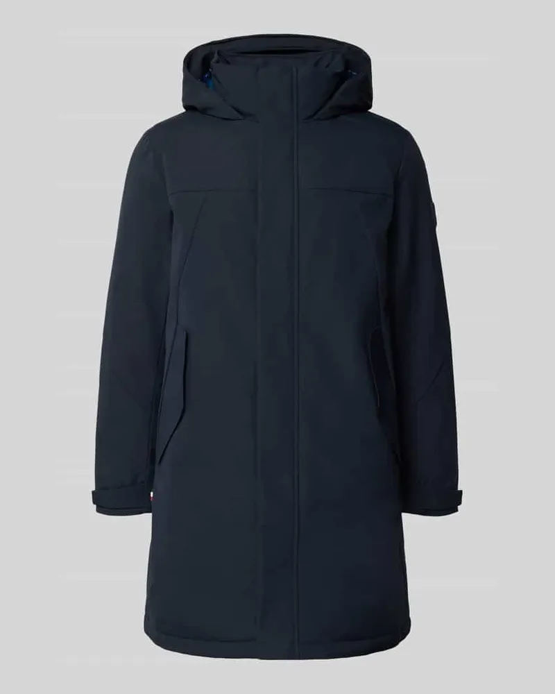 Tommy Hilfiger Regular Fit Funktionsmantel mit Kapuze Marine
