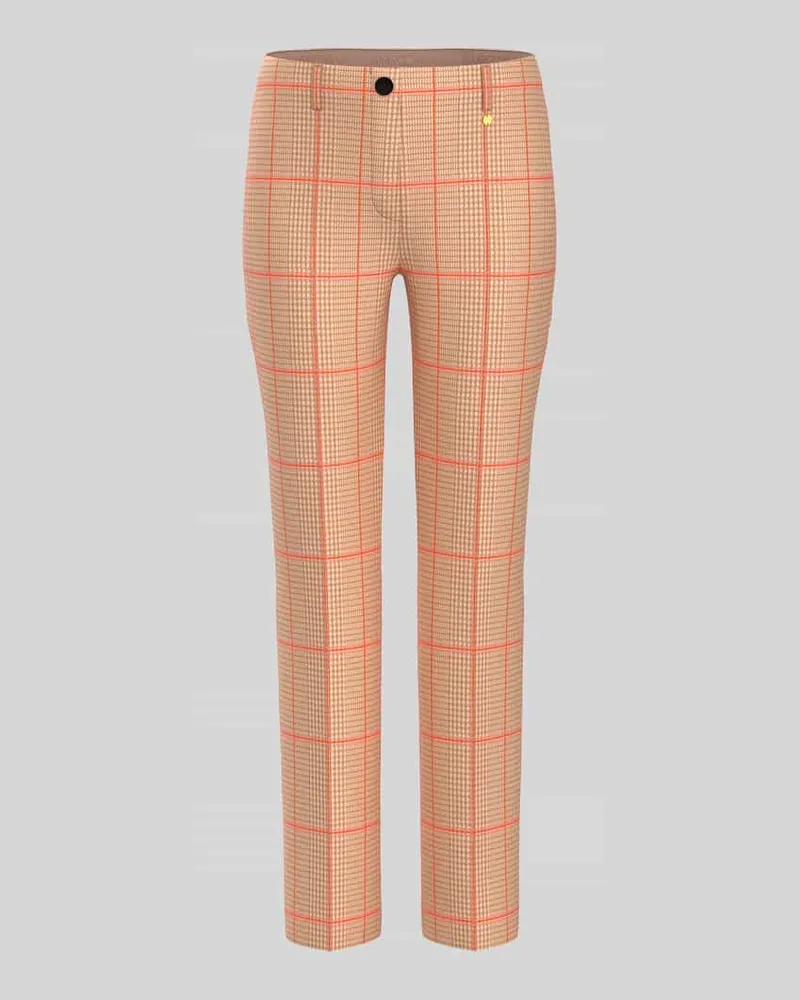 Marc Cain Schmale Hose mit Kettendetail Camel