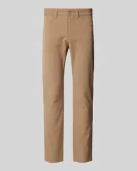 HUGO BOSS Slim Fit Chino im 5-Pocket-Design Modell 'Delaware Beige