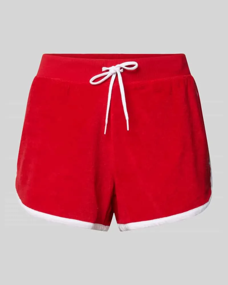 Ralph Lauren Regular Fit Sweatshorts aus Baumwoll-Mix Rot