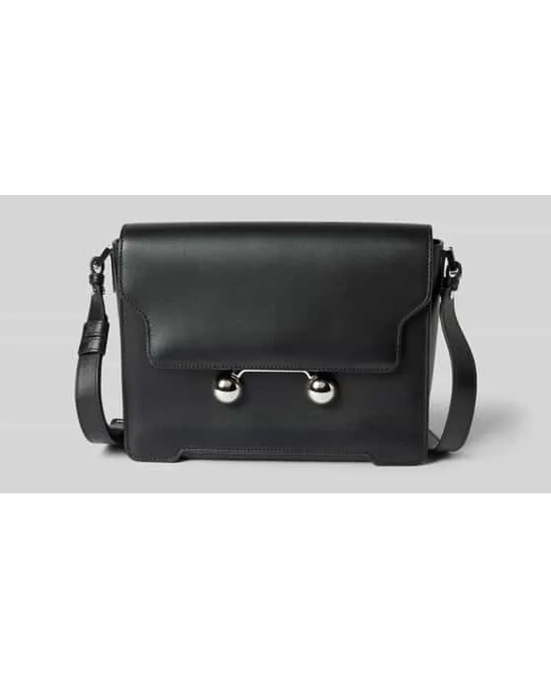 Marni Laptoptasche mit Schulterriemen Black