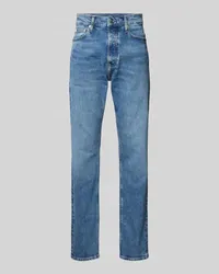 Calvin Klein Straight Fit Jeans im 5-Pocket-Design Hellblau